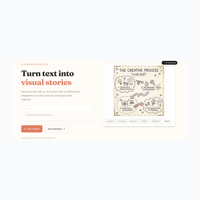 InfoGraphics AI screenshot