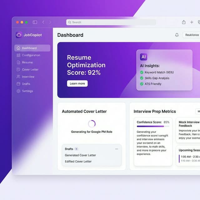 JobCopilot screenshot